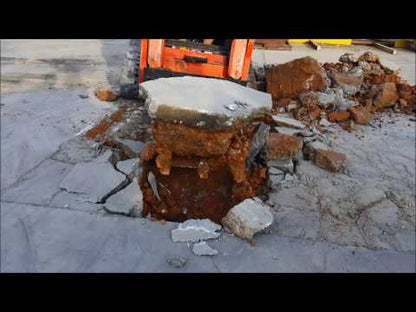 CID XCC Concrete Claw | Width 24" | Jaw Opening 7.5" | 12–18 GPM | For Skid Steers