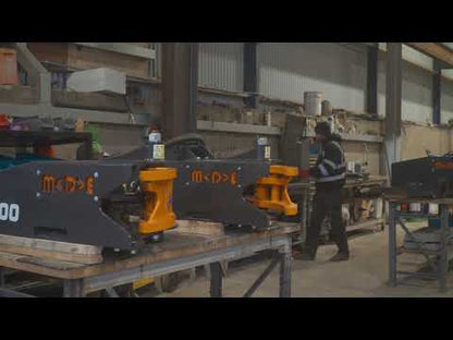 MDE Machinery Tree Shear With Buncher & Tilt | Model Koala 150T To Koala 550T | Cutting Capacity 6" To 21.5" Inches | Machine Size 1.5-40 Ton | For Excavator