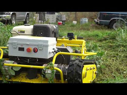 Farmer Helper Gas Powered Remote Controlled Mower | Cutting Width 28" | 15HP EPA Engine | Model PK-RM70