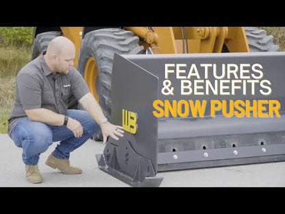 Werk-Brau Snow Pusher | Width 60"–216" | 4–23 Tons | 10–40 GPM | For Wheel Loaders