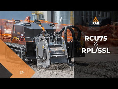 FAE Remote Controlled Tracked Carrier | Model RCU75 | 74 HP | SAE Attachments | For Forestry & Land Clearing