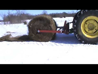 Worksaver | 3-Point Hay Handler Unroller | Model 831340 | Width 4'–6' Bale Handling | Horsepower 25 To 45 | For Tractors