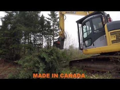 Forax Extreme Duty Mulcher | Model XD54 | Cutting Width 54" | Weight 2,450 lbs | 14-20 Ton | For Excavator