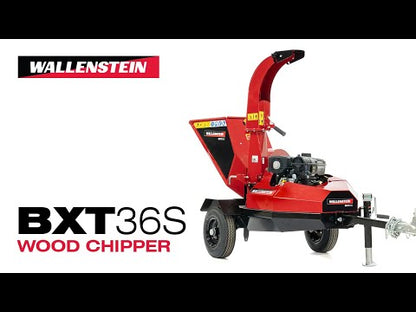 Wallenstein | Wood Chipper | Models BX Series | Chipping Capacity 3" To 7" | Horsepower 6.5-40 HP | For Trucks