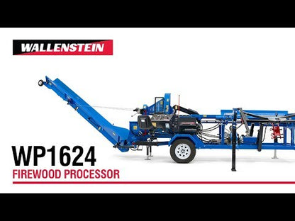 Wallenstein | Firewood Processors & Conveyors | Model WP Series | Width 69" & 114" | Engine Horsepower 14-40 HP |  For Tractors