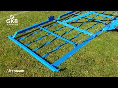 GKB Dragframe | Model SR400 | Width 158" | Spiral Bar Leveling Attachment | Horsepower: 30–50 HP | For Tractor