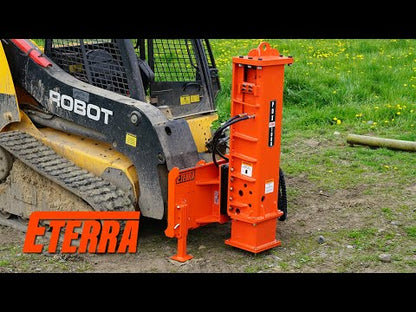 Eterra Attachments PDX-1000 Post Driver | 1,000 ft-lbs Impact Force | 13-21 GPM Flow | For Skid Steer