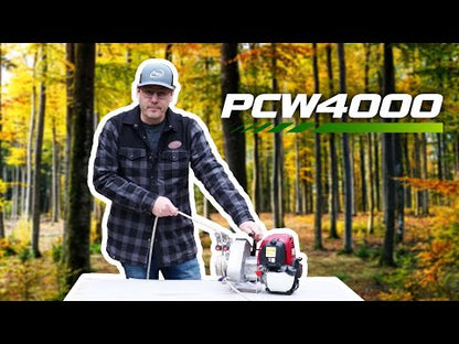 Portable Winch GX50 Gas-Powered Pulling Winch | PCW4000 | Pulling Capacity 2,200 lb Direct / 11,000 lb w/ Pulley