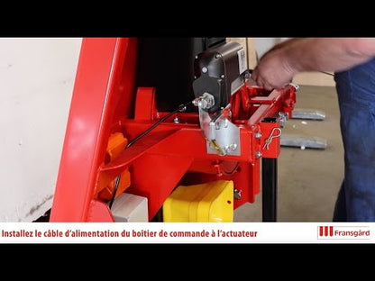 Fransgard 3-Pt Forest Winch | Model V-3521 | 5/16" Cable | 25 To 45 HP | For Tractor