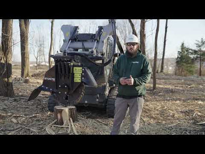 Fecon Stumper | Model FST220 | Cutting Diameter 22" | 8–15 GPM | 5–10 Ton | For Mini Skid Steer, Compact Loader & Mini Excavator