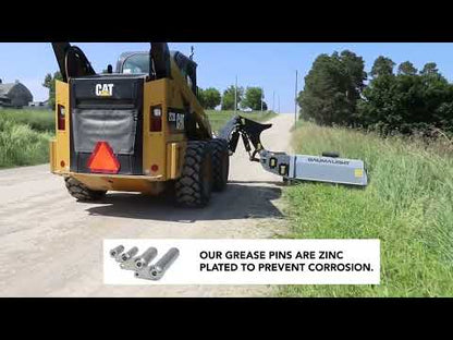 Baumalight Boom Mower | Model SWA/SWF Series | Reach 6' To 14' | Cutting Width 48" & 60" | Hydraulic Flow Range 15-35 GPM | For Skid Steers