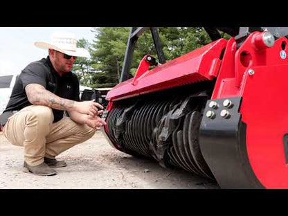 Fecon Bull Hog Standard Flow Mulching Head | Model RK5015 & RK6015 | Width 50" To 60" | 17–27 GPM | For Skid Steer & Compact Track Loader