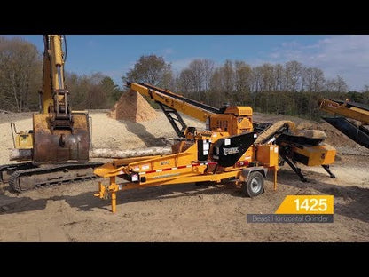 2025 Bandit Horizontal Grinders | Model  1425 | Working Width 98" inches | 3-Speed Proportional Feed System