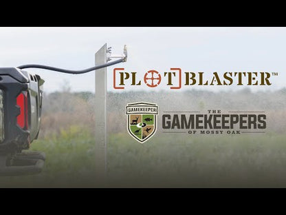 Plot Blaster Boomless Sprayer | 22’ Spray Radius | Volt 12V | Fits Any 2” Hitch Receiver | For ATVs, UTVs, Golf Carts, Trucks