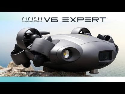 Qysea FIFISH V6 Expert Underwater Drone Robot Bundle | 100m (300ft) Depth