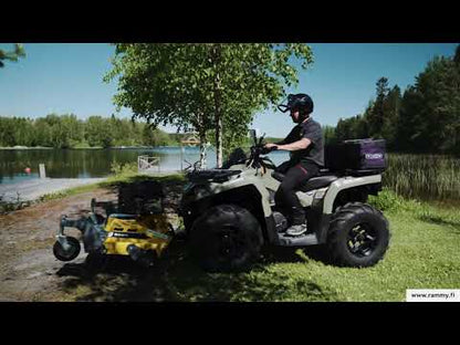 Rammy 48" ATV Brush Cutter 120 With Hardened Flail Style Grass Blades | For ATV