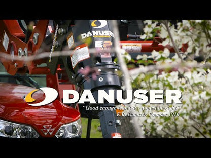 Danuser | Auger Drive | EP615 | 2" Hex Shaft | 24" Max Auger Diameter | 6–15 GPM Hydraulic Flow | For Mini Skid Steer