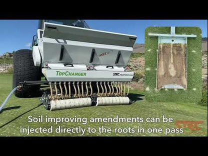 VGR TopChanger XP Soil Improving Injects Wet or Dry Sand Dryer & Firmer Playing Surface