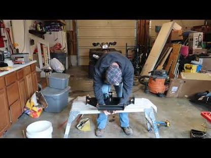 Swisher Rolled Plow Blade | Model 2850-B | 62" Width | Heavy-Duty, Adjustable Snow and Dirt Blade | Horsepower 15 To 20 HP | For UTVs & ATVs