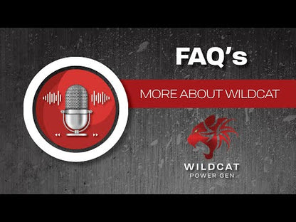 Wildcat Frontier Generator | Models Diesel & Natural Gas Generators | Prime Power Options 10 kW & 15 kW | Fixed Speed (1,800 RPM) Engine