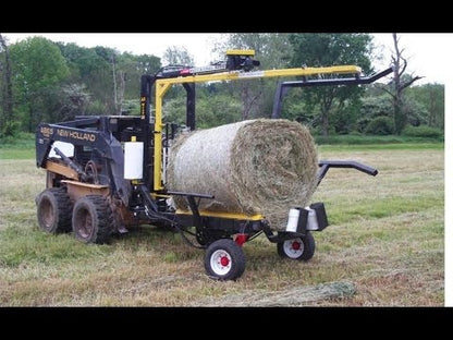 AGNation Wrap 5X5 & 6X6 | Bale Wrapper | For Skid Steers & Tractors