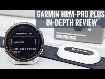 Garmin Heart Rate Monitor | Model HRM-Pro™ Plus | Strap Size Range 23.5"-42" | Battery Life Up-To 12 Months