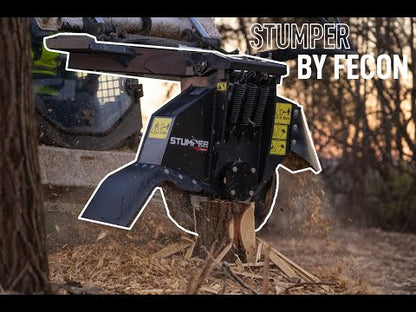 Fecon Stumper | Model FST220 | Cutting Diameter 22" | 8–15 GPM | 5–10 Ton | For Mini Skid Steer, Compact Loader & Mini Excavator