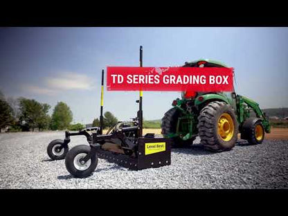 Level Best Laser Grading Box | Model TD96 | Width 96" | 35-49 HP | For Tractors