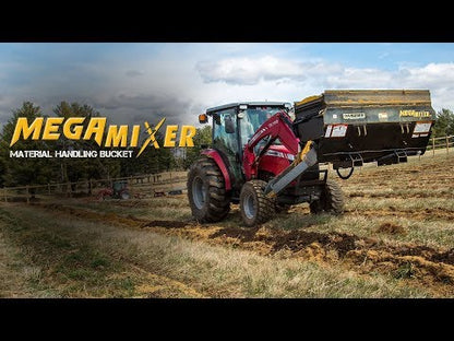 Danuser | Mega Mixer | Model 170002 | 31" Width | 3/4 Yard | Hydraulic Flow Up to 25 GPM | For Tractor