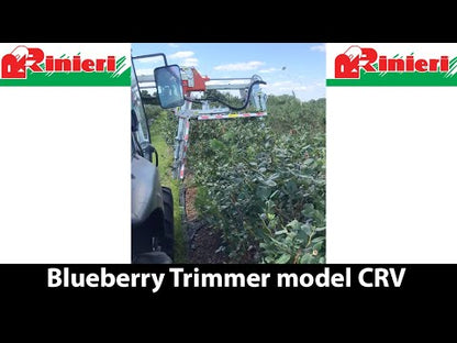 Rinieri Blueberry Pruner with Discs CRV-X Tower 1 Plus U | Efficient Pruning with 38"-51" Cutting Width | 38” Pruning Height for Tractor