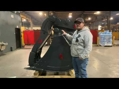 Solesbee’s Bucket | Model SEB Series | Width 20"-72" | Machine Size 12-39.5 Tons | For Excavators