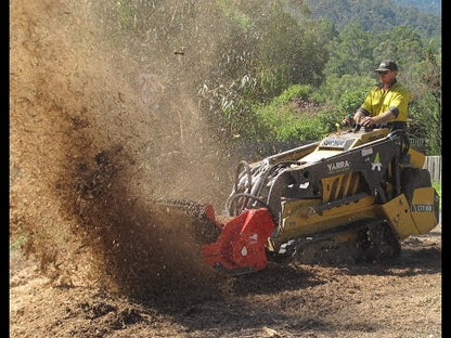 Simatech Mini Skid Steer Mulcher - Mini Excavator Mulcher VML 110