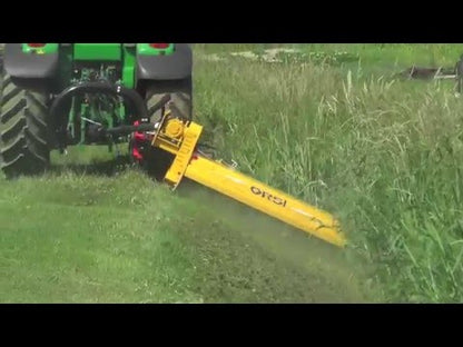 ORSI Flail Mower Slope | Model COMPETITION GS 180 | Working Width 69″ | Weight 4,850 lbs | 70 HP Max | For Tractor