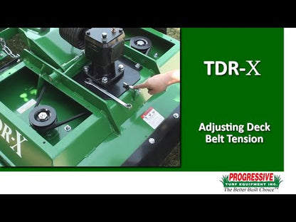 Progressive Turf Equipment Inc. Tri-Deck Roller Finishing Mower | Model TDR-X | Cutting Width 10' 6" | 35–45 HP | For Tractors