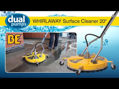 MWE 20" Whirl-A-Way Surface Cleaner Stainless Steel