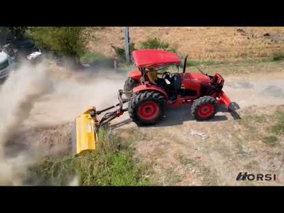 Orsi Flail Mower Slope | Model Energy & Vulcanic Plus Series | Working Width 41" To 75.5" inches | Horsepower 35-70 HP  | For Tractors