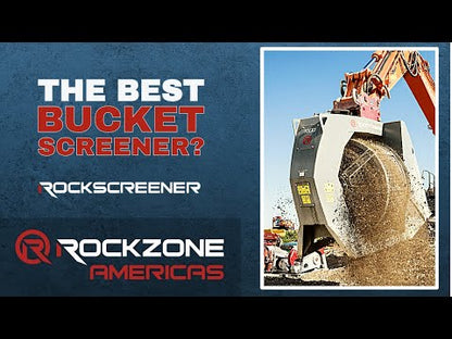 RockZone Rock Screener | RS Series | Screen Drum Diameter 31.5" - 78.75" | Machine Size 3 - 35+ Tons | For Excavators