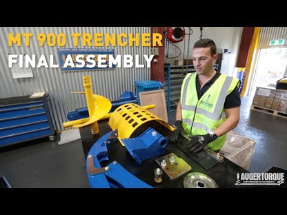 Auger Torque | Earth Drill Trencher | Model XHD-48 | 12" Width | Shaft Planetary Gearbox | Hydraulic Flow 18 To 30 GPM | 5 To 7.5 Tons | For Skid Steers