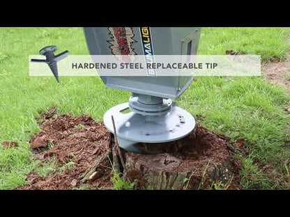 Baumalight Small Stump Planner Bits | Model D002771 | 2" Hex x 8" - 2" Hex x 20" Attachment Size | 650 lbs | Hydraulic Flow 20 To 45 GPM | For Skid Steer