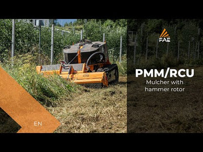 FAE Remote Controlled Tracked Carrier | Model RCU75 | 74 HP | SAE Attachments | For Forestry & Land Clearing