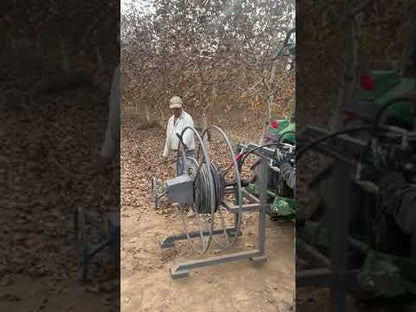 Agrishield Hydraulic 3PT. Universal Winder | Spool Diameter 36" | Hydraulic Oil Flow 5-8+ GPM | For Skid Steers & Tractors