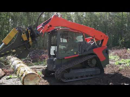 Sidney Rotating Tree Shear Attachment | Model HTC16 | Cutting Capacity 16" | 12 - 25 GPM | For Skid Steers