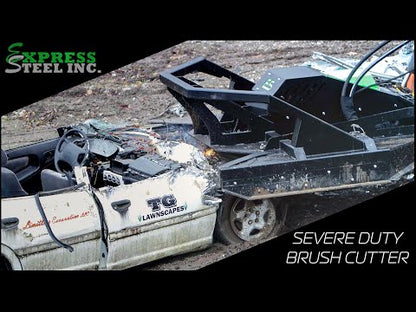 Express Steel Severe Duty Brush Cutter | SKU ES45070 | Width 74.5" | Hydraulic Flow 27+ GPM | For Skid Steers