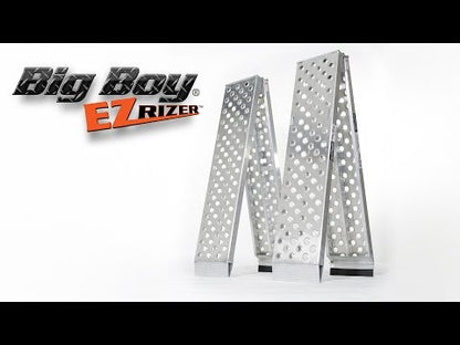 Black Widow Big Boy EZ Rizer™ UTV Ramp | Models MF2-9619-EZ-UTV To MF2-14419-EZ-UTV | Width 19" | Length 8' To 12' | Capacity Up To 3,000 lb | Horsepower 4 To 90+ HP | For UTV, ATV & Golf Cart
