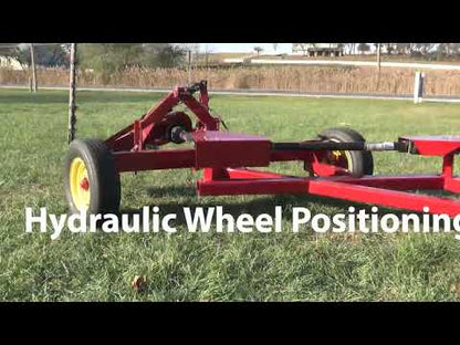 I&J Twin Mower | Model 706 | 18 ft Width | Heavy-Duty Twin 9 ft Bars | 150 To 200 HP | For Tractor