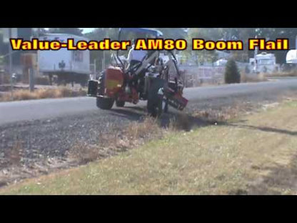 Farmer Helper | Boom Flail Mower | Model VL-AM80 | Cutting Head 35" | 3-Point Hitch Cat. I & II | Horsepower 18 To 50 HP | For Tractors