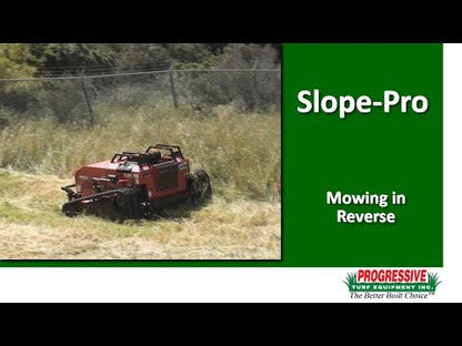 Progressive Turf Equipment Inc. Remote Controlled Steep Slope Mower | Model SLOPE-PRO | Cutting Width 52" | 26 HP Kohler EFI | Commercial Remote Mower