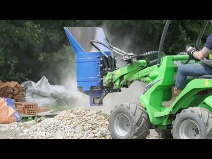Auger Torque | Cone Crusher Bucket | Unit Length 30 Inches | Unit Width 35 Inches | Hydraulic Flow 13 To 37 GPM | Machine Size 3 To 10 Tons | For Excavators, Skid Steer & Backhoe
