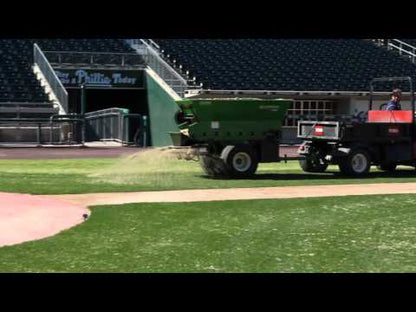 TurfTime Towable Topdresser | Model GT-100 | 37" Top-21"Bottom Width | 13HP | For Tractor