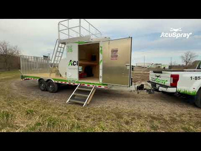 Acuspray Trailers A450 Spray Drone Trailer With 12.5k Charging | 100” Width | 8,500 lbs